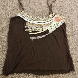 Vintage Free People crop tank top